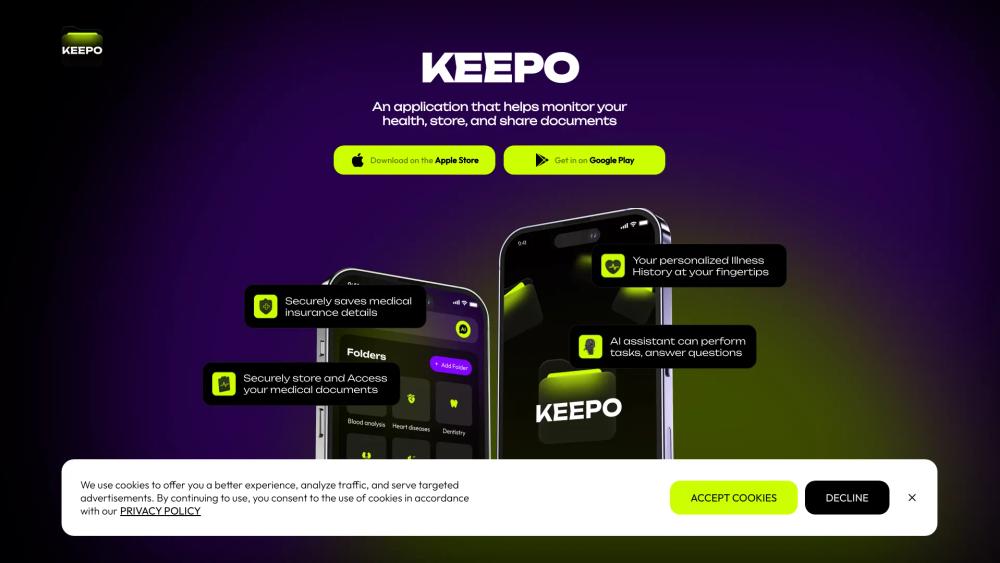 image for Keepo - AI health tracker & assistant