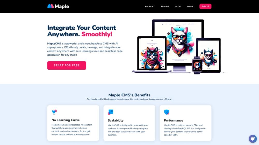 image for Maple CMS