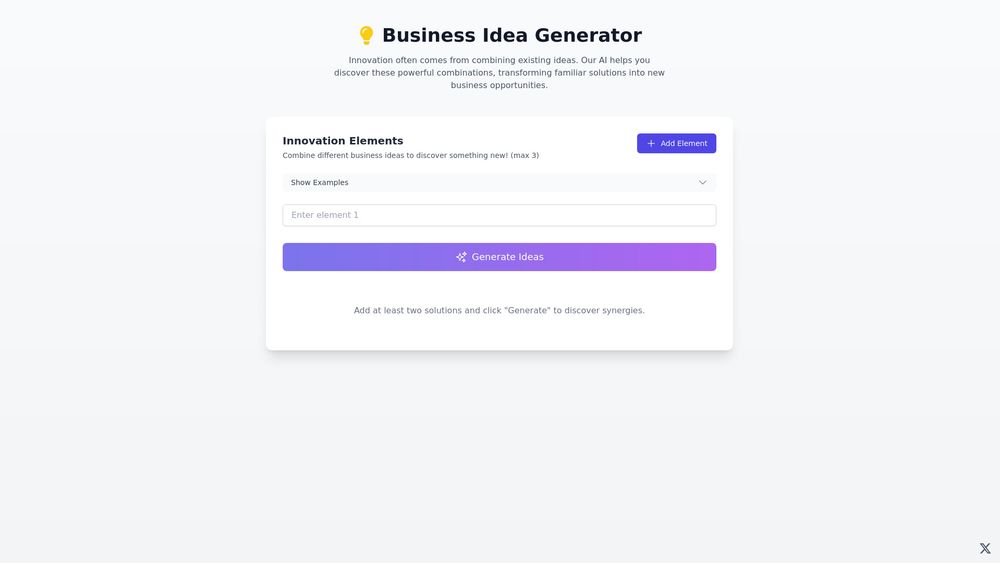 image for AI Business Idea Generator (Free)