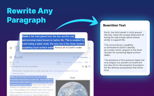image for Paragraph Rewriter