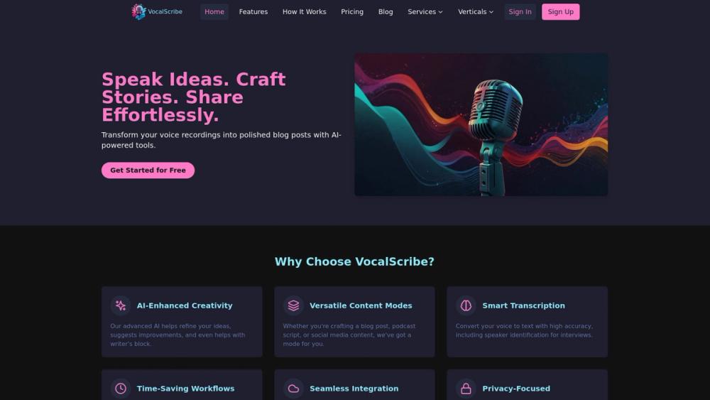 image for VocalScribe