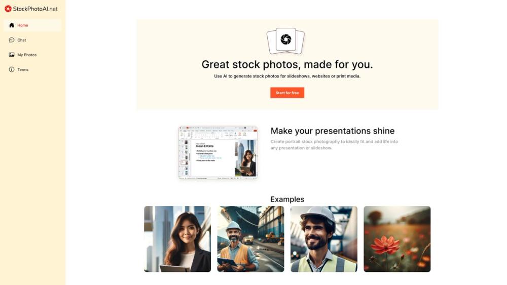 image for Stock Photo AI