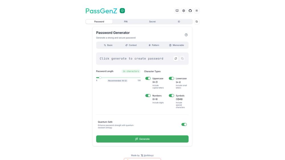 image for PassGenZ