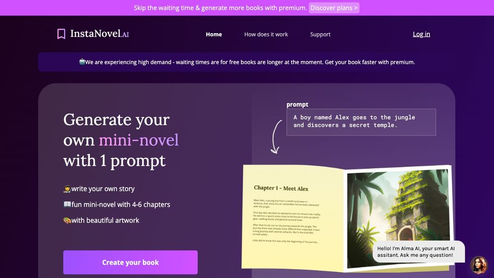 image for InstaNovel AI