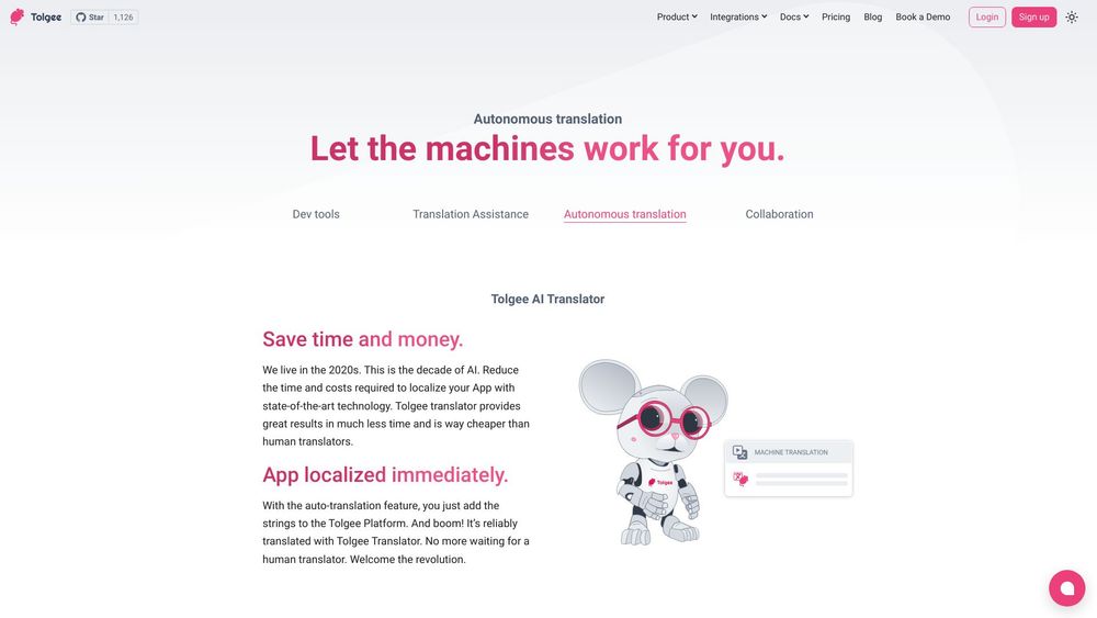 image for Tolgee AI Translator