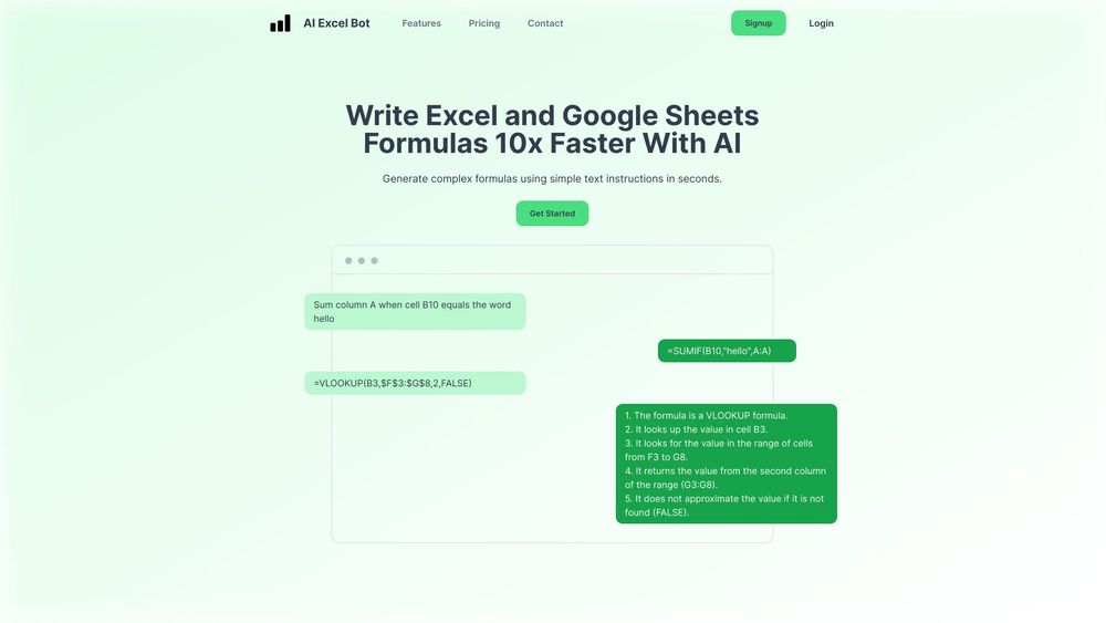 image for AI Excel Bot