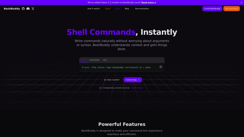 image for BashBuddy