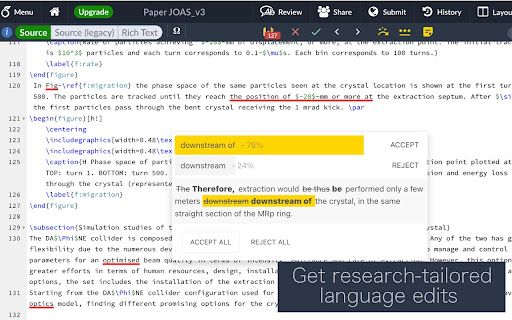 image for Writefull for Overleaf