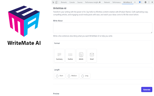 image for WriteMate AI