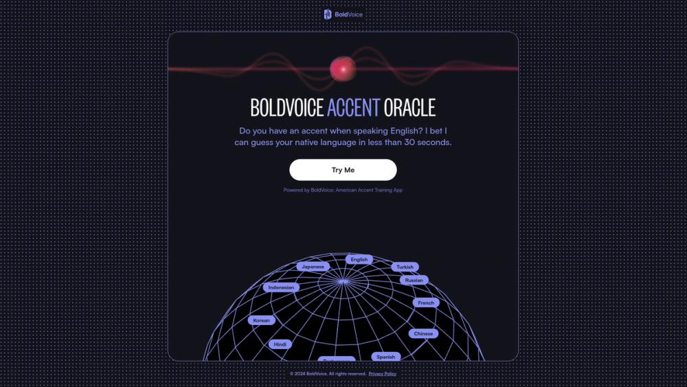 image for BoldVoice Accent Oracle