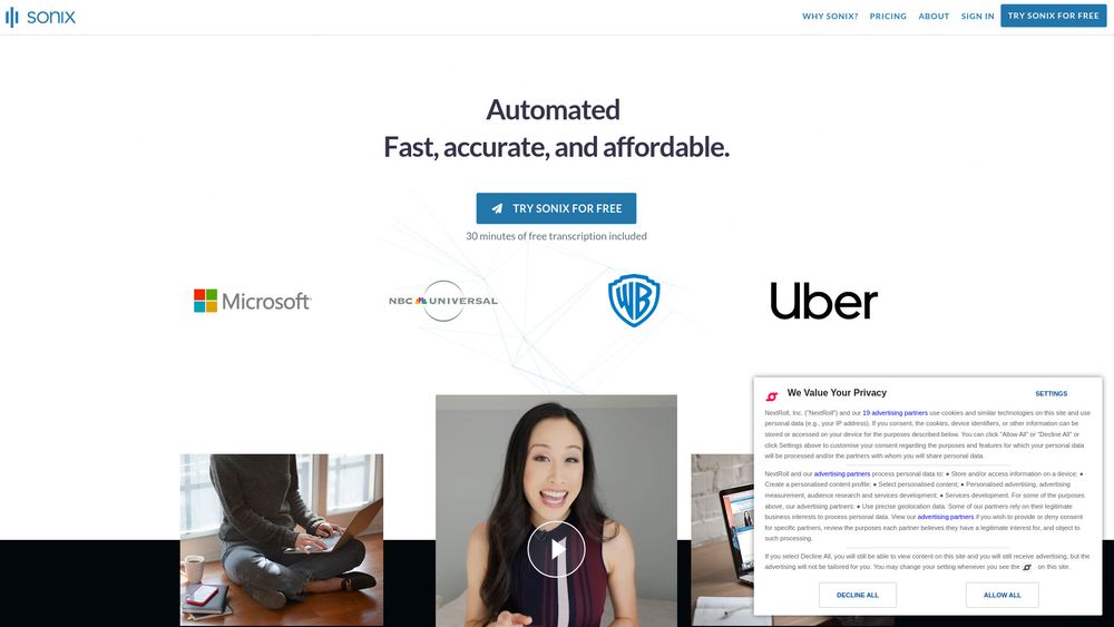 image for Sonix AI