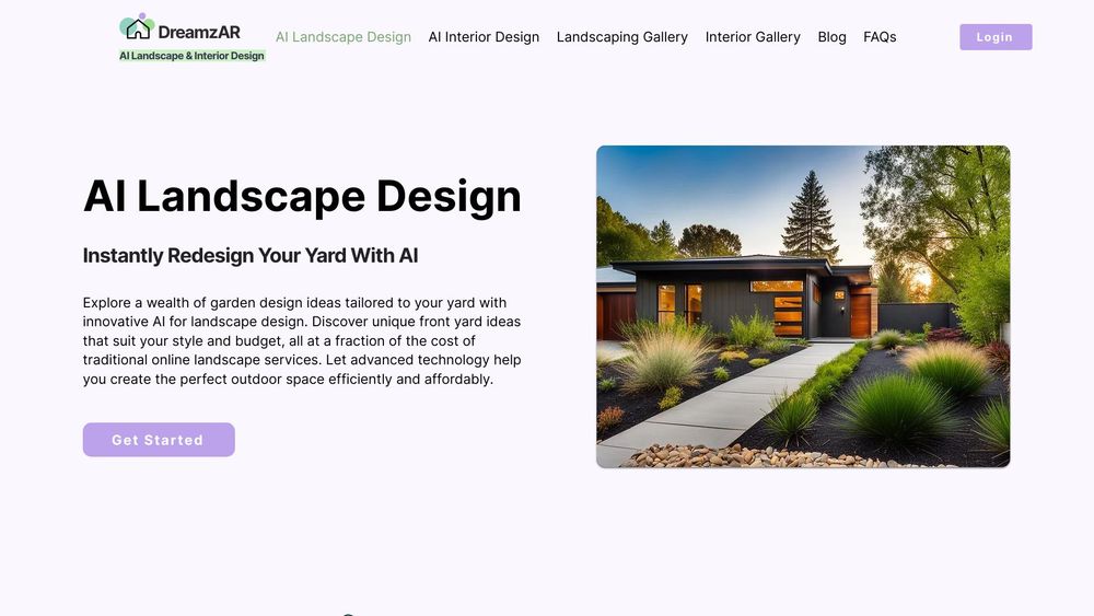 image for DreamzAR AI Landscape Design