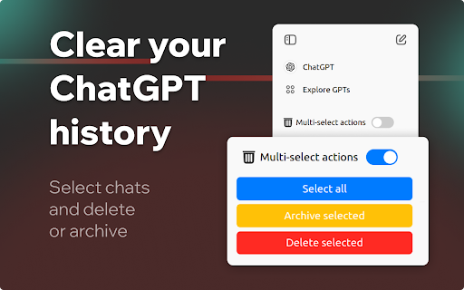 image for ChatGPT Delete All Chats