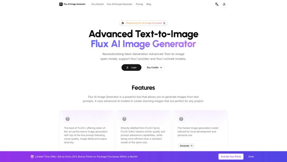 image for Open Source Flux AI Image Generator