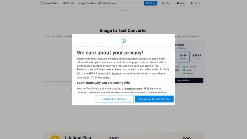 image for Image to Text Converter IO