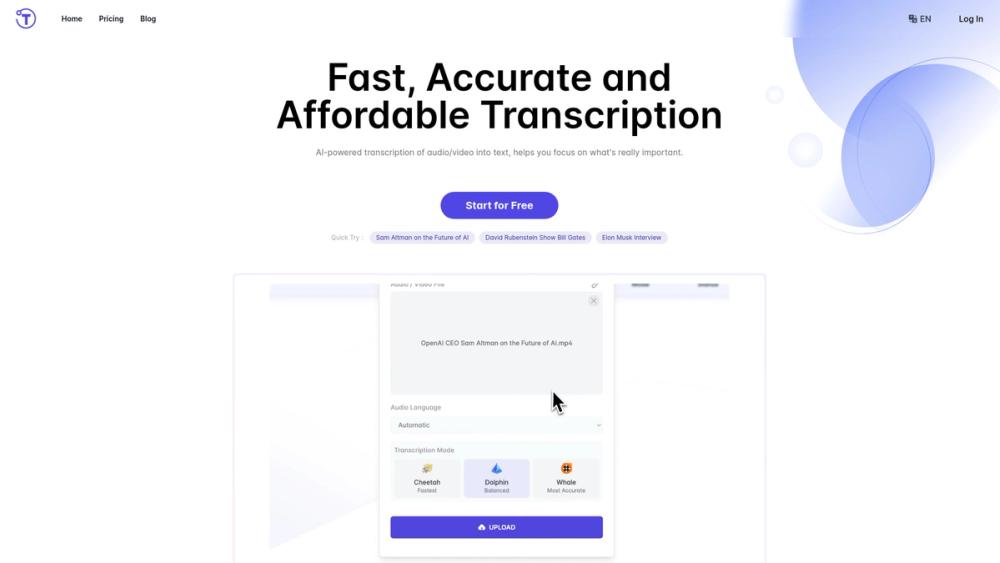 image for Yescribe.ai: Convert Audio&Video to Text