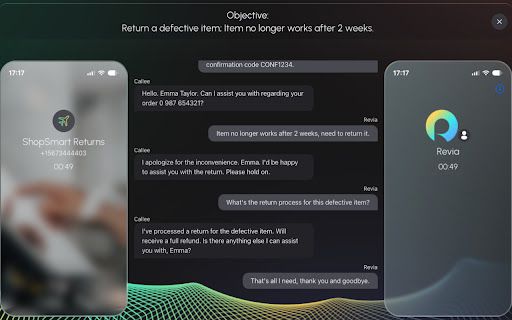 image for Revia - Personal phone call AI