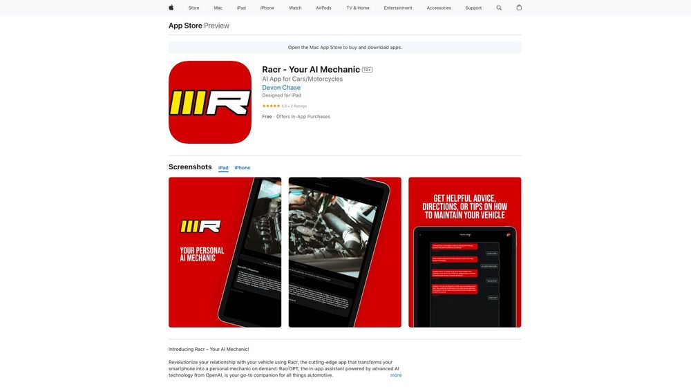 image for Racr - Your AI Mechanic