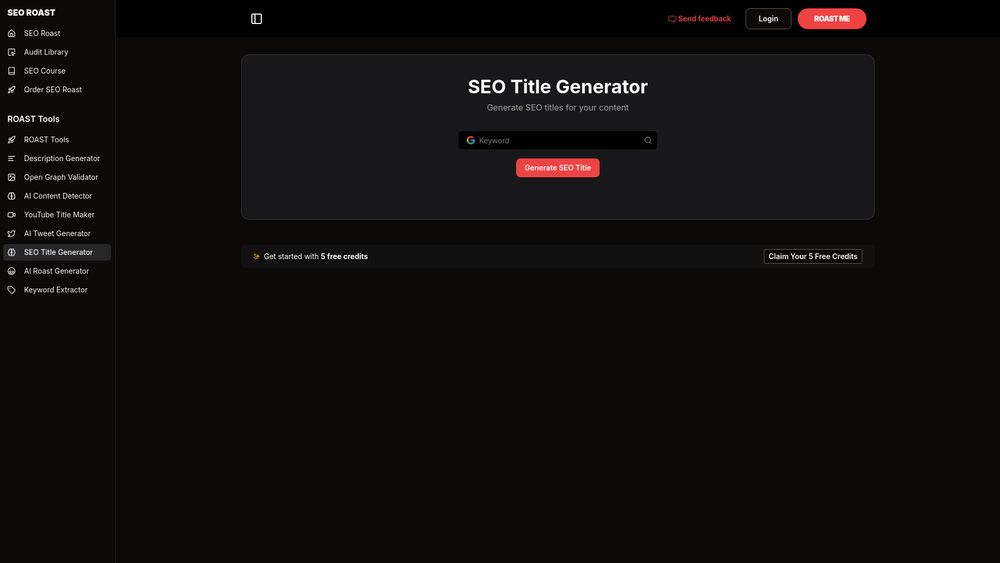 image for SEO Title Generator