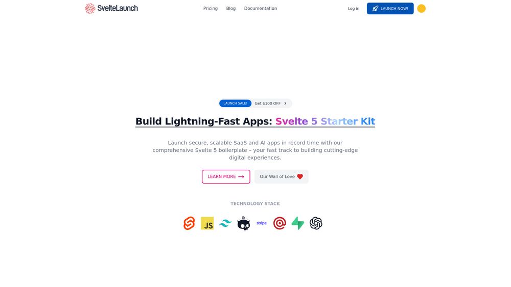 image for SvelteLaunch