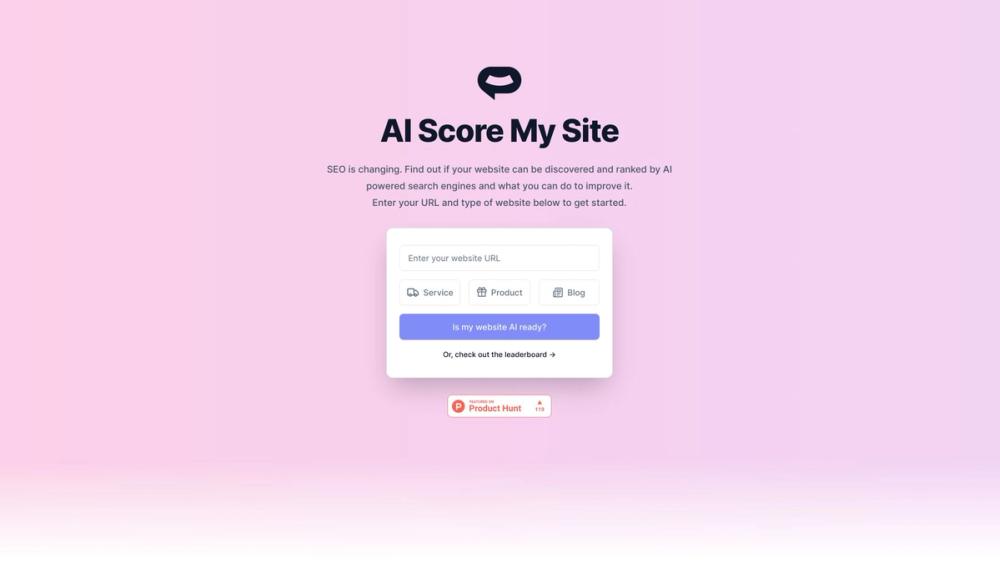 image for AI Score My Site