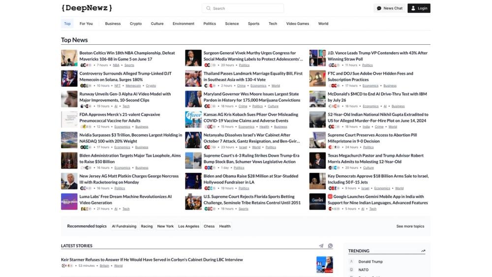 image for DeepNewz