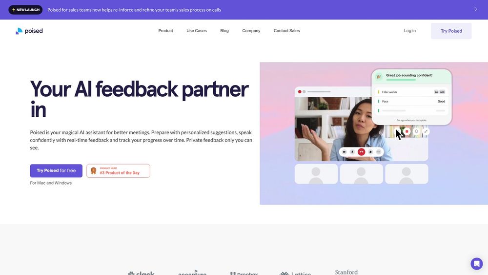 image for Poised: AI-Powered Communication Coach