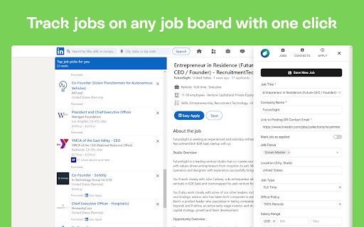 image for Prentus | Job Tracker, AI Networking, & Application Helper
