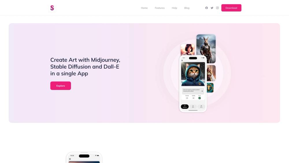 image for Splend: AI Art Generator & NFT