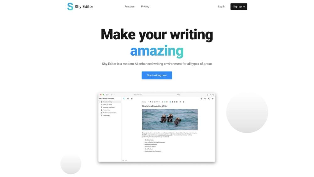 image for Shy Editor