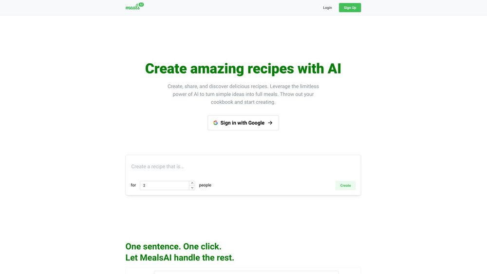 image for MealsAI