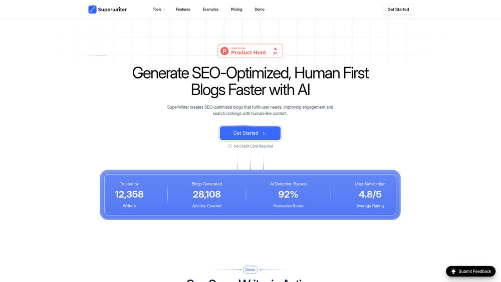 image for SuperWriter AI