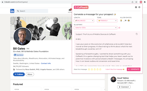 image for CoffeeAI: Hyper-Personalized Sales Emails