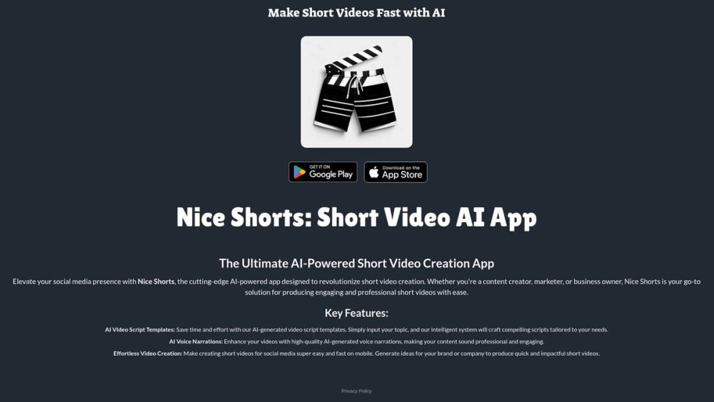 image for Nice Shorts: Short Video Maker