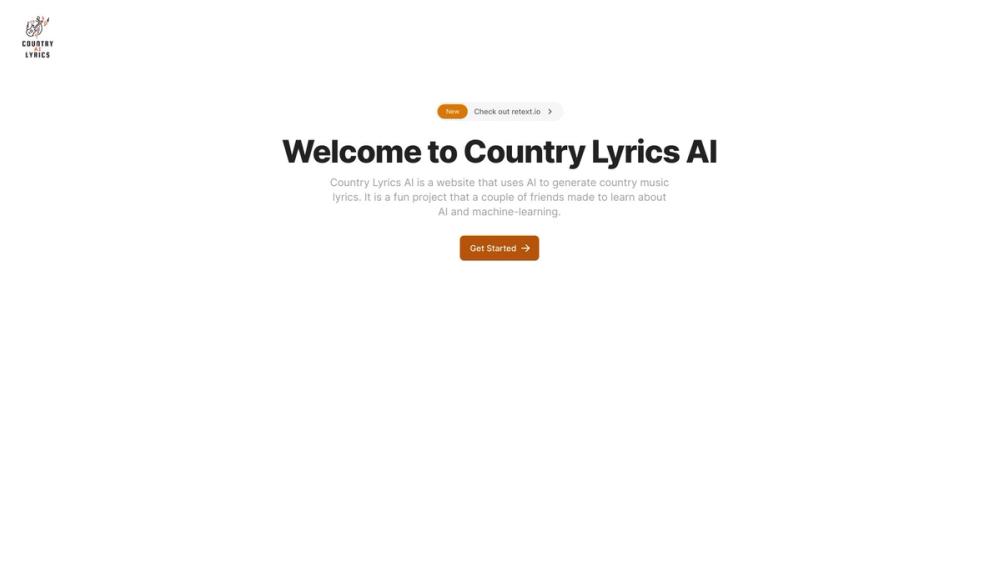 image for Country Lyrics AI