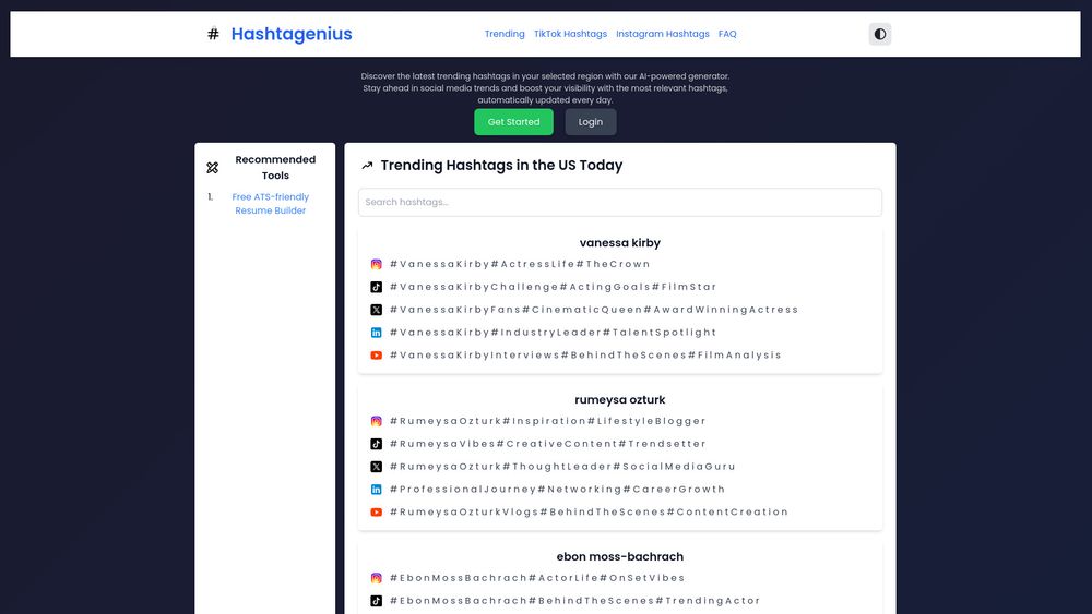 image for Hashtagenius