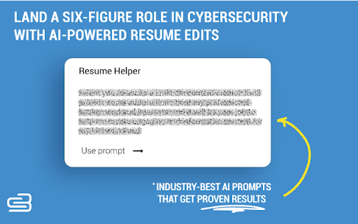 image for CyberGPT - AI-Boosted Job Search Tool