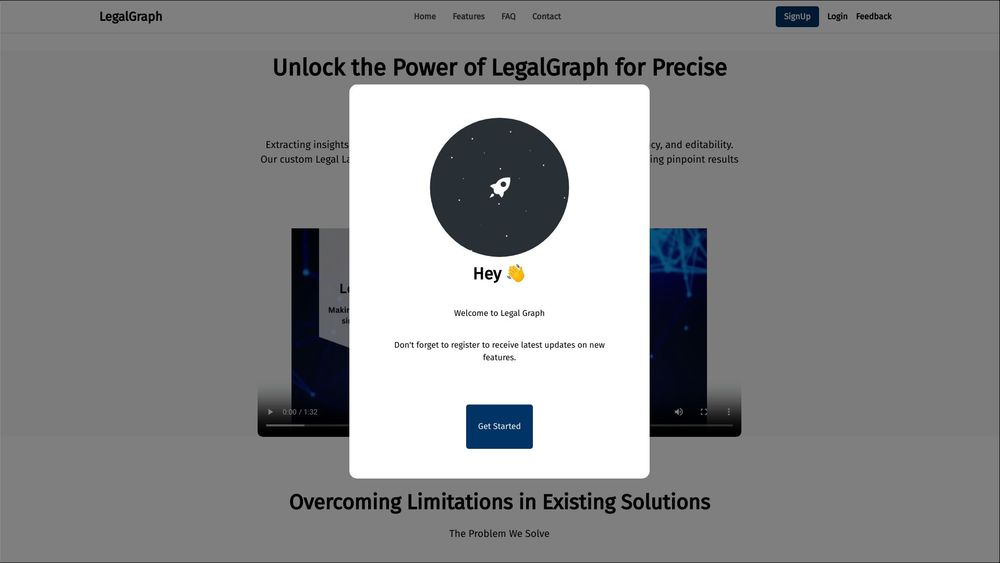 image for LegalGraph - AI Based Legal Assistant