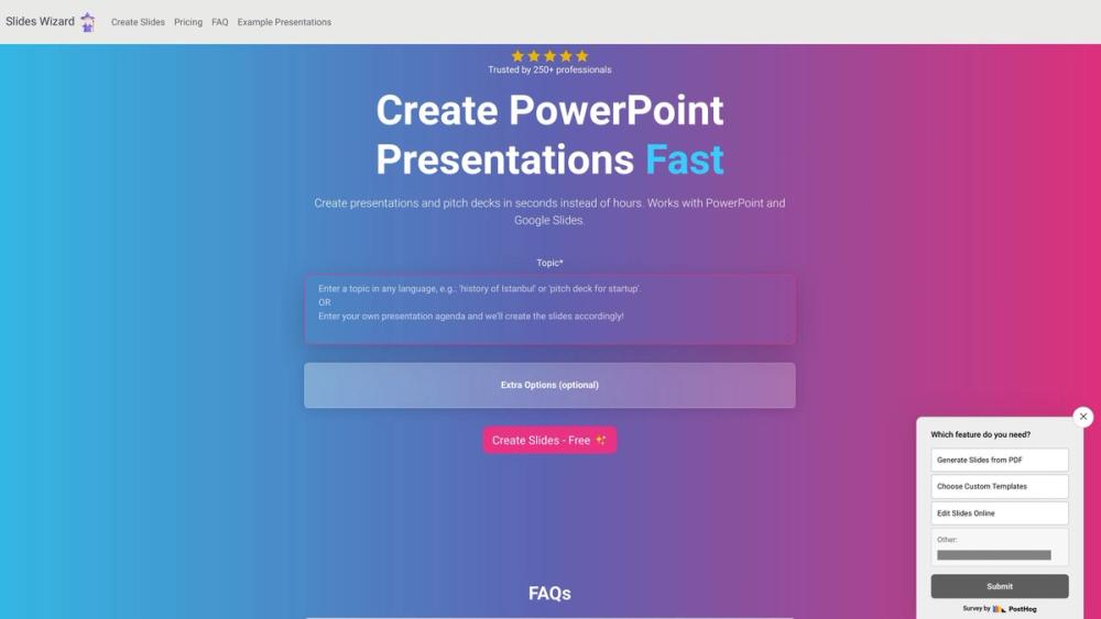 image for SlidesWizard.io