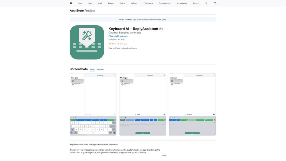 image for Keyboard AI・ReplyAssistant