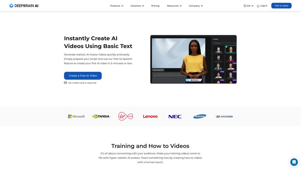 image for DeepBrain AI's AI Kiosk