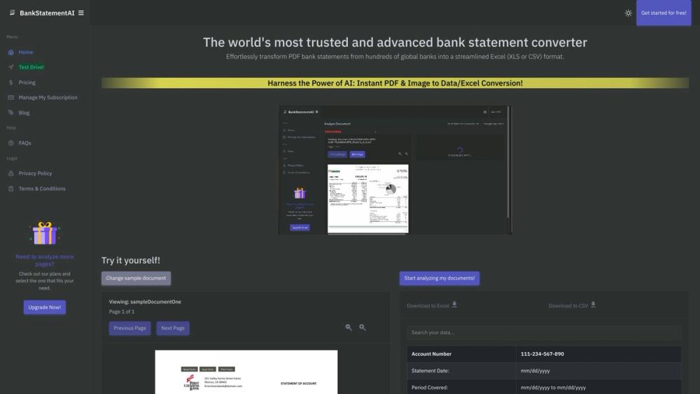 image for BankStatementConverterAI