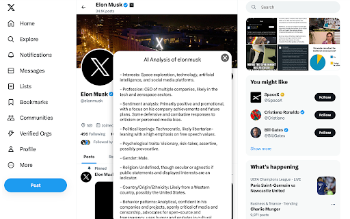 image for Profiler — Twitter & Reddit Profile Analyzer