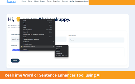 image for Aksharakuppy TextMagic