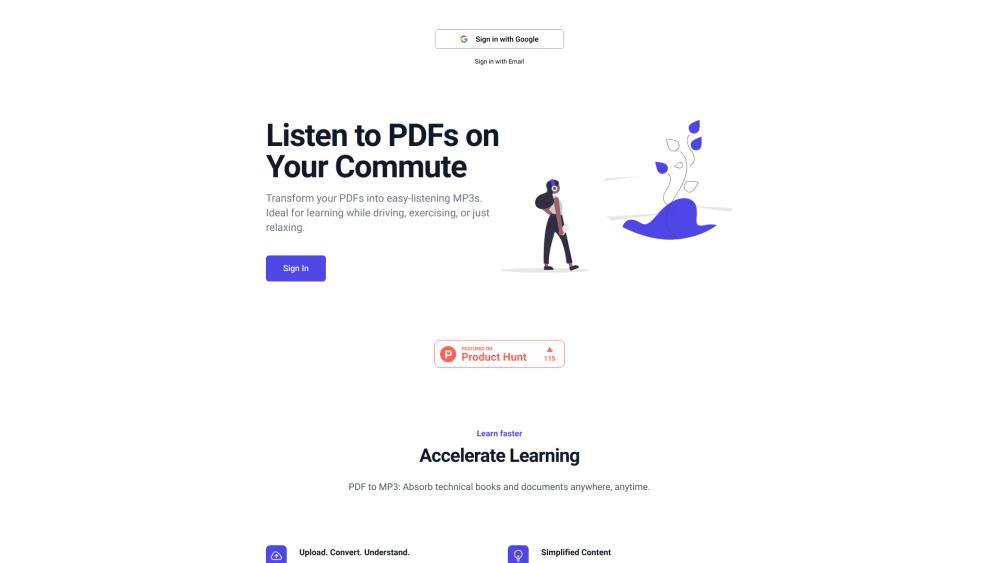 image for PDF to MP3