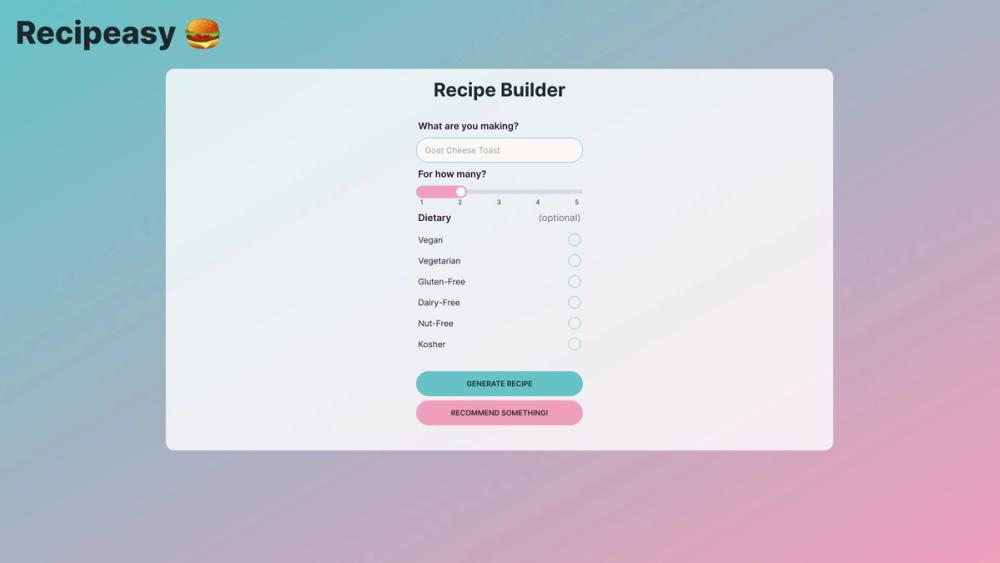 image for Recipeasy