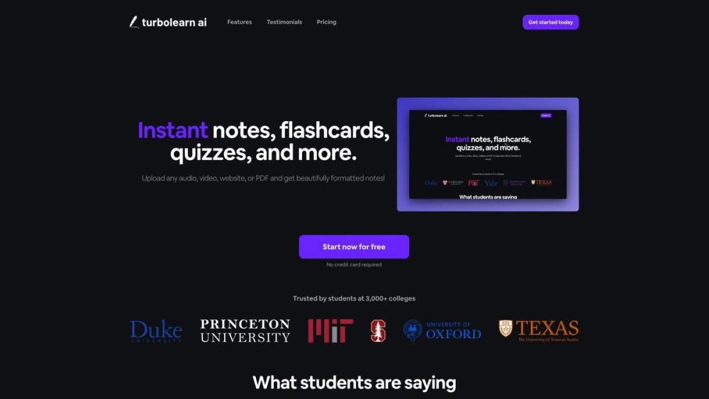 image for TurboLearn AI