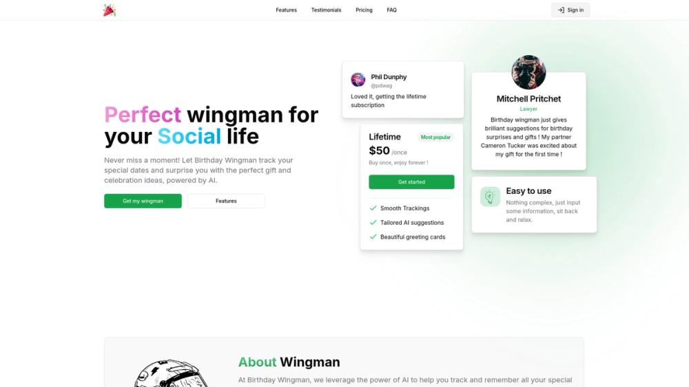 image for Birthday Wingman