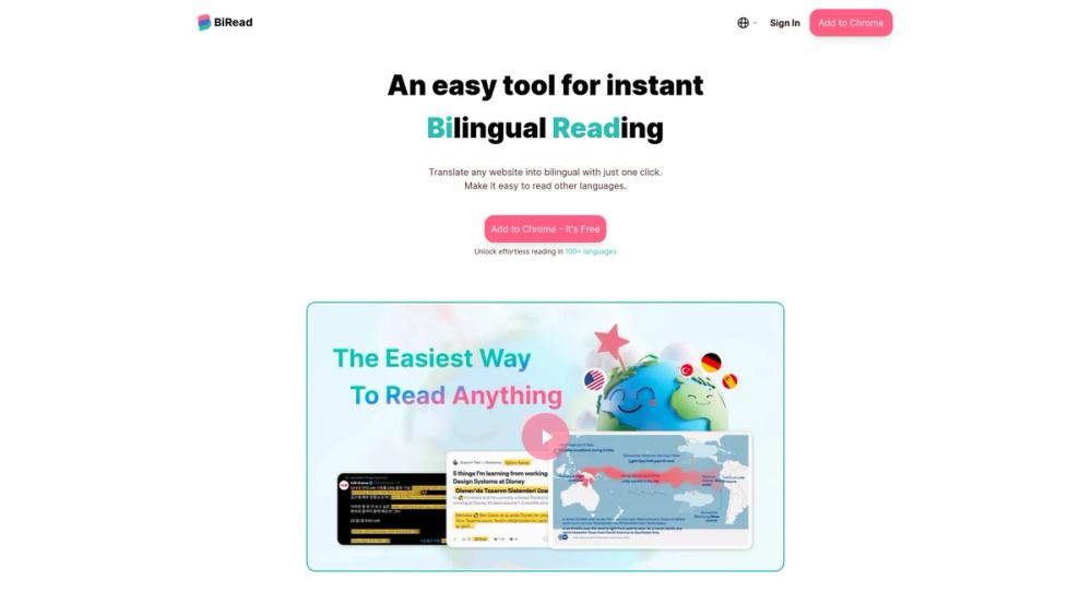 image for BiRead - bilingual subtitles