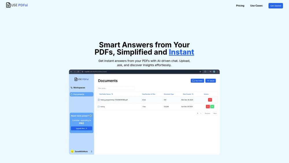 image for Use PDF AI